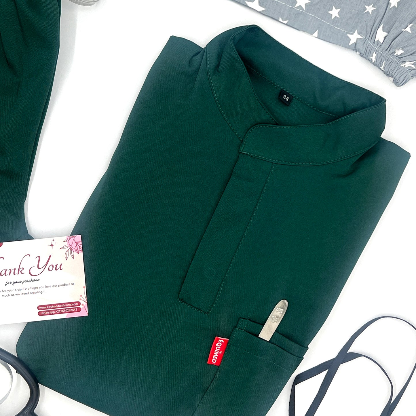 VERT BOUTEILLE ( col officier )