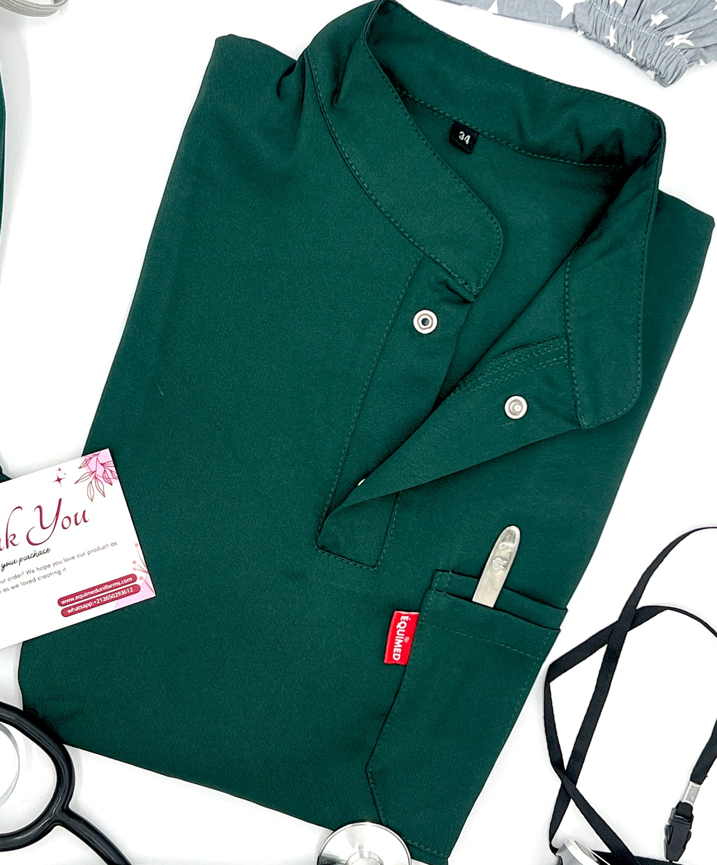 VERT BOUTEILLE ( col officier )
